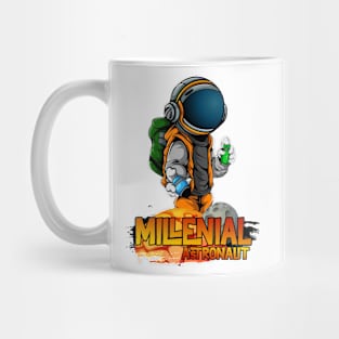 Millenial Astronaut Mug